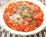 残りカレーで♪トマトカレーリゾット♡作り方3写真