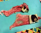 節約肉巻●豚肉ナスのギュー抱っこ照り照り作り方2写真