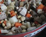 簡単常備菜☆ルクルーゼで具だくさん五目豆作り方6写真