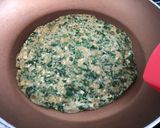 オートミール粉で♪納豆とケールのお焼き作り方8写真