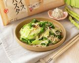 しらすと春野菜のライスパスタ作り方1写真