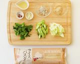 しらすと春野菜のライスパスタ作り方3写真
