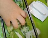 お野菜ぺろりメニュー［新たま×胡瓜］作り方2写真