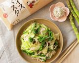 しらすと春野菜のライスパスタ作り方6写真