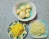 にんにくゴロゴロ肉味噌❅*॰ॱ作り方2写真