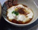 レタス入り湯豆腐、とろろダレ作り方3写真