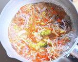 野菜たっぷり煮込やわみうどん作り方1写真