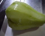千なり瓜と豚肉のめんつゆ煮作り方1写真