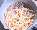 野菜たっぷり煮込やわみうどん作り方3写真