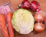 トマト缶不使用★生トマトでミネストローネ作り方1写真