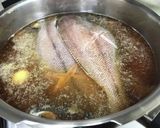 子持ちカレイの煮付け作り方3写真