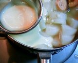 鮭と白菜の味噌クリーム煮作り方5写真
