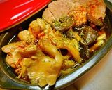 2805チキン&ポークのキノコハーブ煮作り方5写真