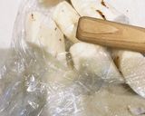鶏団子とたたき長芋のシャキトロ煮作り方1写真