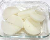 大根に青じそ天かすで揚げないフライド大根作り方2写真