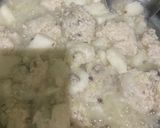 鶏団子とたたき長芋のシャキトロ煮作り方7写真