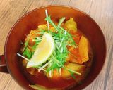 塩豚旨煮のトマトスープ作り方8写真