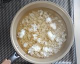 とろとろ卵の中華風チーズ粥。作り方1写真