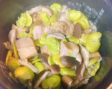 塩豚旨煮とそら豆の炊き込みご飯作り方3写真