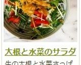 大根と水菜のサラダ作り方6写真
