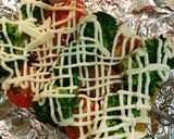 ちくわとトマトマヨチーズ焼き作り方3写真