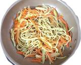みつせ鶏塩こうじ漬けで塩焼きそば作り方3写真