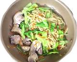 みつせ鶏塩こうじ漬けで塩焼きそば作り方7写真
