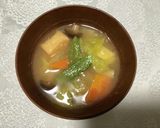 野菜たっぷり具沢山のお味噌汁作り方6写真