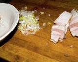玉子たっぷり炒飯と豚骨野菜スープ作り方1写真