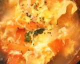 あと一品に！野菜たっぷり即席かきたま汁作り方10写真