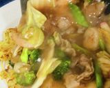 アメリカで作る★超簡単★あんかけ焼きそば作り方7写真