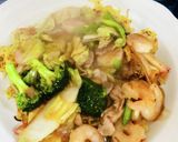 アメリカで作る★超簡単★あんかけ焼きそば作り方8写真