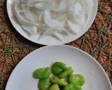 春のかき揚げ～そら豆・新たま・芝えび～作り方3写真