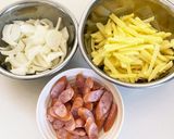 カレー風味のジャーマンポテト✩作り方1写真