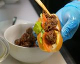 大和牛の甘辛しぐれ煮ホットサンド作り方11写真