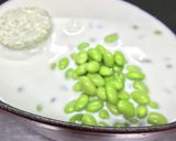 絶品★枝豆とエビの春色パスタ作り方2写真