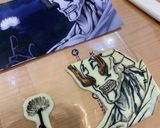 呪術廻戦　キャラ弁　オブアート 花御作り方4写真