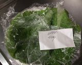 香味ペースト・青菜巻きおにぎり半熟卵作り方1写真