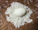 香味ペースト・青菜巻きおにぎり半熟卵作り方5写真