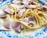 ポルミ：カルボナーラベーコンマシマシマシ作り方3写真