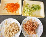 鮭チャーハン作り方1写真