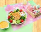 肉餃子の簡単パワーサラダ&特製美味ドレ♡作り方9写真