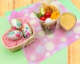 肉餃子の簡単パワーサラダ&特製美味ドレ♡作り方11写真