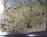素干しえびとはんぺんのふわふわ焼き作り方2写真