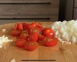 簡単♪ガーリックトマトソースチキン作り方1写真