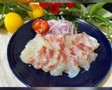 簡単✳︎おつまみに✳︎鯛の昆布締め風作り方3写真