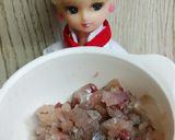リカちゃん♡三つ葉とあじのつみれ汁作り方5写真