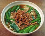 サッポロ一番と大豆ミートで台湾らーめん風作り方7写真