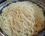 とろ〜り♪たらこパスタ作り方4写真