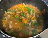 緑黄色野菜たっぷりパスタ作り方2写真